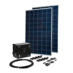 Солнечные батареи СКАТ Комплект Teplocom Solar-1500 + Солнечная панель 250Вт х 2