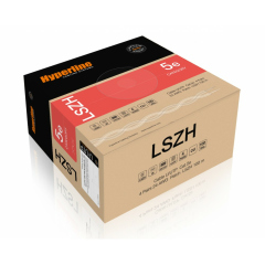 Hyperline UUTP4-C5E-P24-IN-LSZH-WH-100