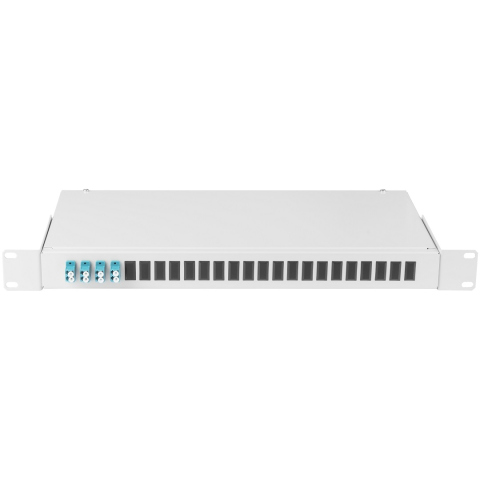Купить NIKOMAX NMF-RP08LCUS2-WS-ES-1U-GY Оптический бокс - ВИДЕОГЛАЗ Москва