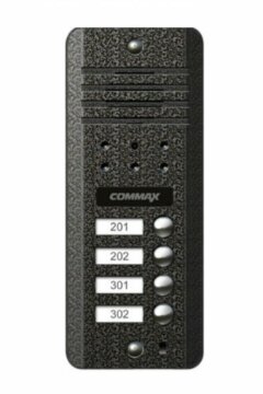 Вызывная панель видеодомофона Commax DRC-4DC NTSC черный