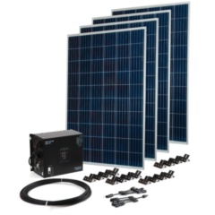 Солнечные батареи СКАТ Комплект Teplocom Solar-1500 + Солнечная панель 250Вт х 4