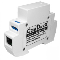 Грозозащита цепей управления и IP-сетей ComOnyX CO-PL-1N220V-P413