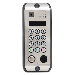 Вызывная панель видеодомофона ELTIS DP5000.B2-TRDC43 (нерж.полир.)