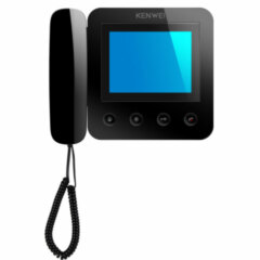 Монитор видеодомофона Kenwei KW-E400FC черный