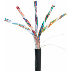 Кабели Ethernet NETLAN EC-UU025-5-PE-BK-3