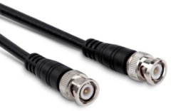 Соединительные шнуры аудио-видео Hyperline PC-M-BNCM-BNCM-RG59S-3M-BK