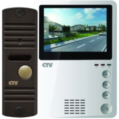 Комплекты видеодомофона CTV