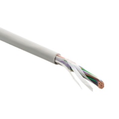 Кабели Ethernet Hyperline UUTP25-C3-S26-IN-PVC-GY