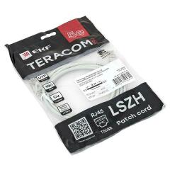 Патч-корд кат.5e неэкранированный UTP оболочка LSZH сер. (2.0м) TeraLINK PRO EKF TRP-5EUTP-LSH-2M-GY
