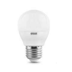 Лампа светодиодная Лампа светодиодная Elementary 10Вт шар 4100К E27 730лм Gauss 53220