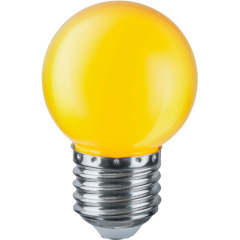Лампа светодиодная Лампа светодиодная 71 830 NLL-G45-1-230-Y-E27 1Вт шар E27 230В Navigator 71830