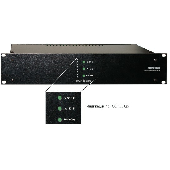 СКАТ-1200У Rack Блок питания - ТД ВИДЕОГЛАЗ Москва