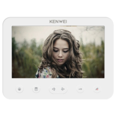 Сопряженные видеодомофоны Kenwei KW-E706FC-W100 Coordinate белый