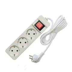 Блок розеток, удлинитель Удлинитель 3х3м с заземл. 16А IP20 3.5кВт с выкл. Союз 481S-8303