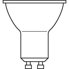 Лампа светодиодная LED Value LVPAR1635 5SW/830 230В GU10 10х1 RU OSRAM 4058075581333