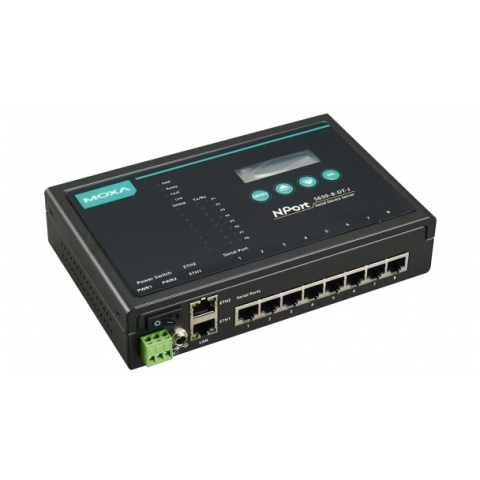 Купить MOXA NPort 5650-8-DT-J Преобразователь COM-портов в Ethernet ...