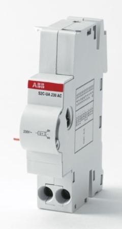 ABB S2C-UA Реле минимального напряжения для автоматов серии S200, диф авт DS200, 230В AC (1мод) (2CSS200911R0005)