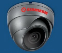 Купольные цветные камеры со встроенным объективом Germikom VR-550