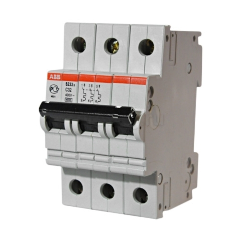 Купить ABB S233 Автоматический выключатель 3P 32А (C) 4,5kA (PROS233R ...