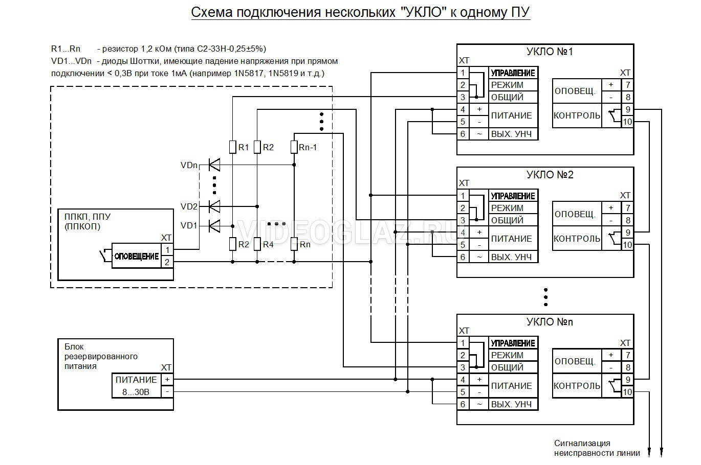 Бкло 12 схема подключения