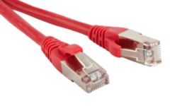 Патч-корды медные Hyperline PC-LPM-STP-RJ45-RJ45-C6-5M-LSZH-RD