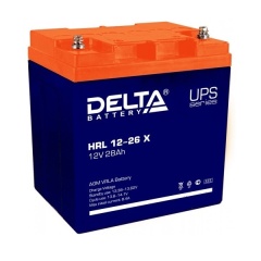 Аккумуляторы Delta HRL 12-26 X