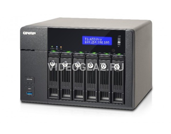 Купить QNAP TS-653 Pro-8G - ВИДЕОГЛАЗ Москва