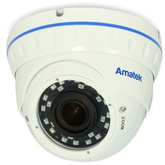 Купольные IP-камеры Amatek AC-IDV203VAS(2,8-12)