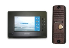 Комплекты видеодомофона Commax Комплект CDV-70A XL/Vizit Black