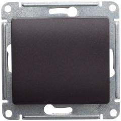 Schneider Electric Glossa Шоколад Мех Переключатель 1-клавишный, сх.6, 10АХ (GSL000861)