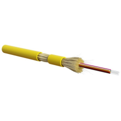 Оптоволоконный кабель Hyperline FO-DT-IN-9S-12-LSZH-YL