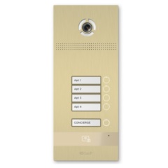 Вызывные панели IP-домофона BAS-IP BI-04FB GOLD