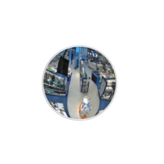 Зеркала сферические обзорные DL Зеркало 430 мм с белым кантом