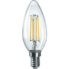 Лампа светодиодная Лампа 80 897 OLL-F-C35-12-230-4K-E14 ОНЛАЙТ 80897