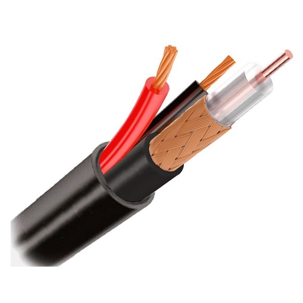 Optimus КВК-П 2*0.75 (outdoor) CCA Light 200м Кабель комбинированный - ТД ВИДЕОГЛАЗ Москва