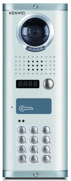 Вызывная панель видеодомофона Kenwei KW-1380EFC-512