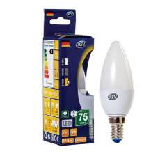 Лампа светодиодная Лампа светодиодная С37 E14 9Вт 675лм 2700К теплый свет свеча REV 32410 2