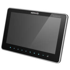 Монитор видеодомофона с памятью Kenwei KW-SA20C-PH-W200 черный