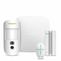 Комплекты беспроводной GSM-сигнализации Ajax StarterKit Cam(white)