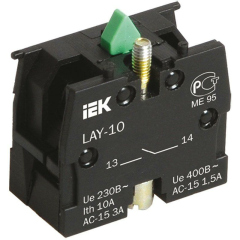Нет на сайте Блок контактный 1з для LAY5 IEK BDK21
