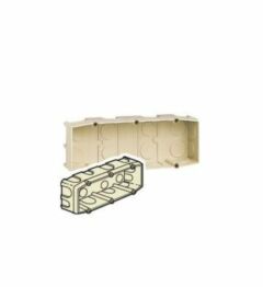Legrand Супербокс Коробка монтажная под Mosaic 6М для сплошных стен глуб 40 мм (089127)