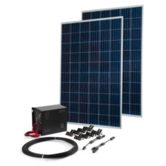 Солнечные батареи СКАТ Комплект Teplocom Solar-800 + Солнечная панель 250Вт х 2
