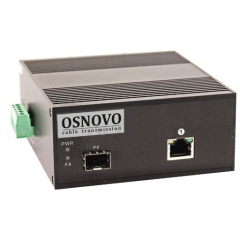 Медиаконвертеры OSNOVO OMC-1000-11HX/I