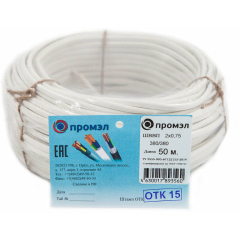 Провод ШВВП 2х0.75 (бухта 50м) (шт) Промэл 13321750
