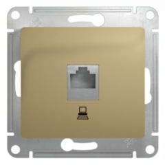 Schneider Electric Glossa Титан Розетка компьютерная RJ45 кат.5E (GSL000481K)