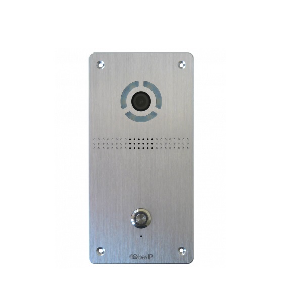 BAS-IP AV-04FD SILVER Вызывная панель IP-домофона - ТД ВИДЕОГЛАЗ Москва