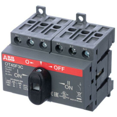 Нет на сайте Рубильник реверсивный OT40F3C 40А (23А AC23) ABB 1SCA104913R1001