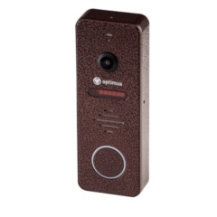 Вызывная панель видеодомофона Optimus DSH-1080(медь антик)