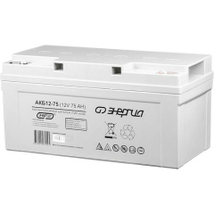 Аккумуляторы Энергия АКБ 12-75 Е0201-0021