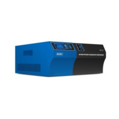 Стабилизаторы напряжения Стабилизатор SVC AVR-5000-F, 5000ВА / 5000Вт, 220В, 50 Гц, чёрно-синий, 315*255*120 мм